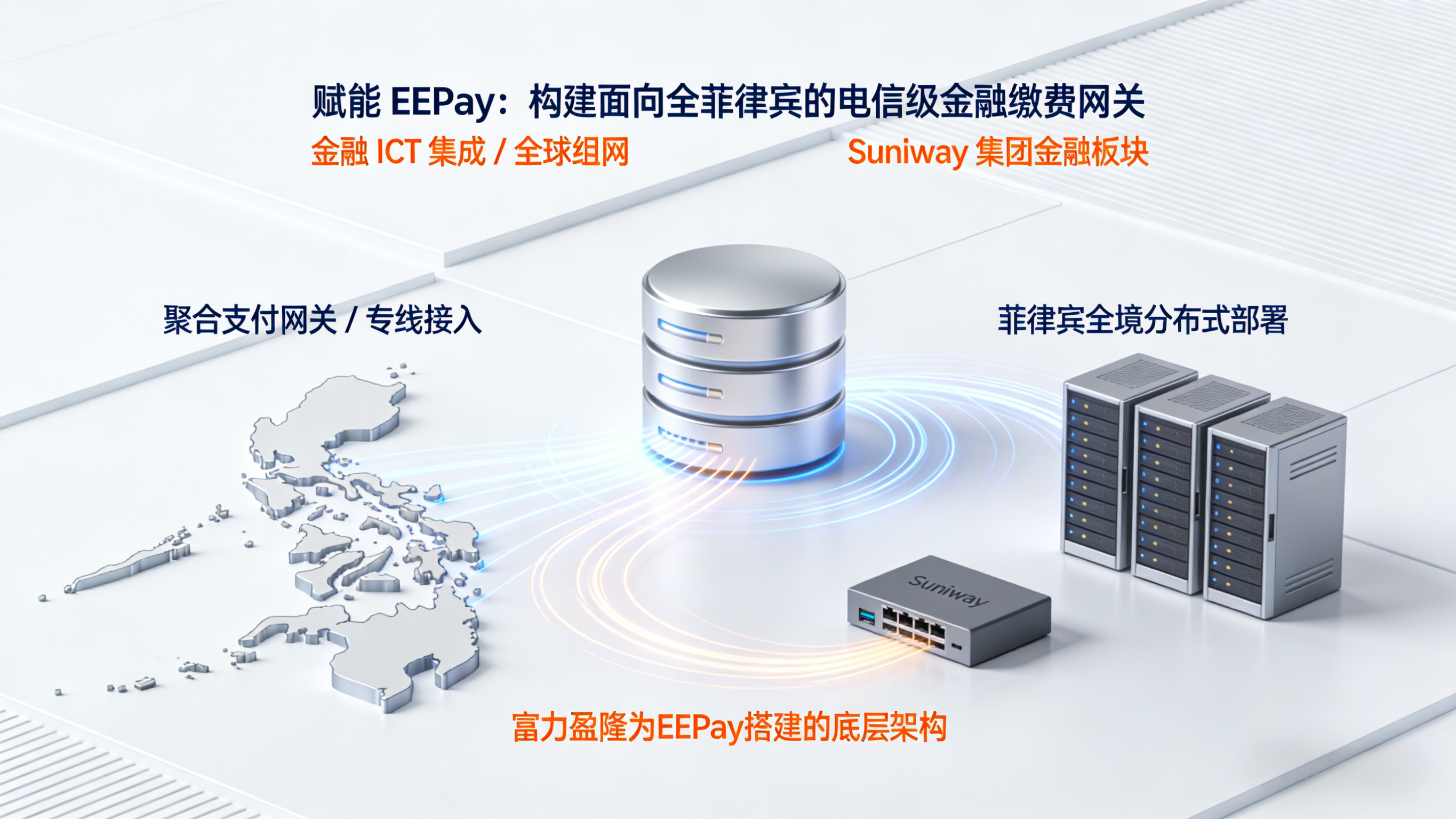 富力盈隆为EEPay搭建的底层架构