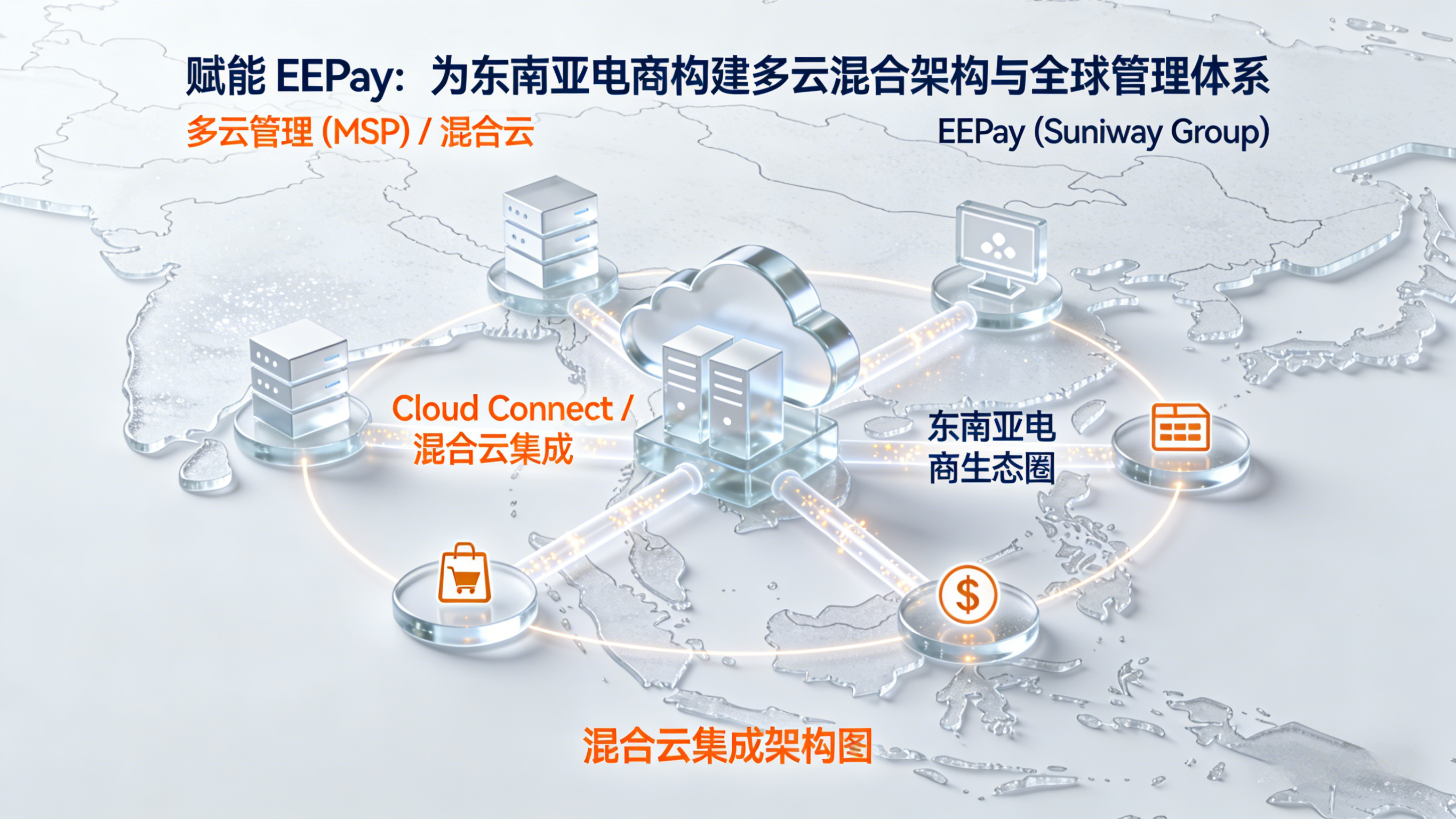 混合云集成架构图