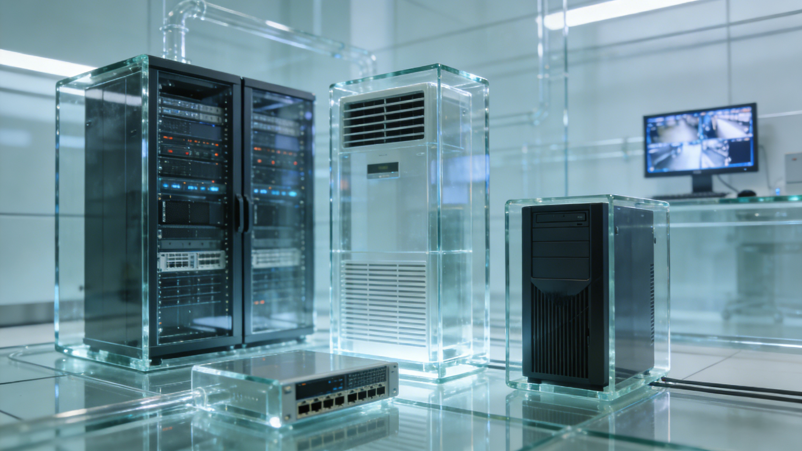 富力盈隆电信级机房交付展示